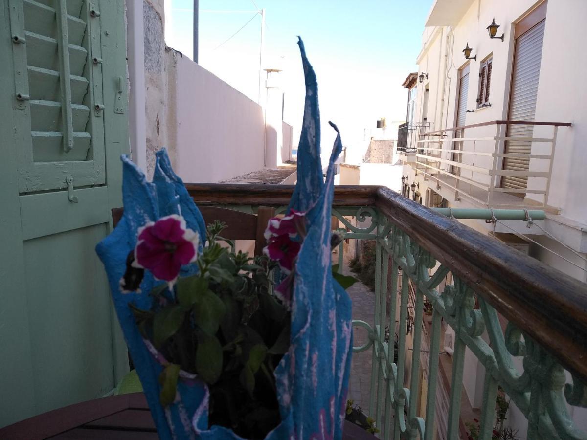 1872 - Agnes, Cozy Stony Apartment With Balcony Ερμούπολη Εξωτερικό φωτογραφία